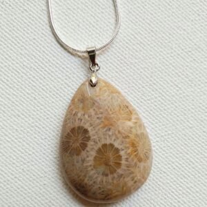 Dije de Coral Agatizado