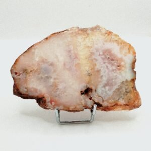 Laja de Ágata Flor de Amatista Rosa
