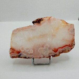 Laja de Ágata Flor de Amatista Rosa