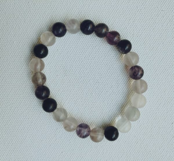 Pulsera Fluorita Morada