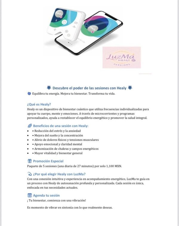 Sesiones de Frecuencia con HEALY