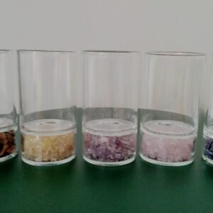 Vasos con Cristales.