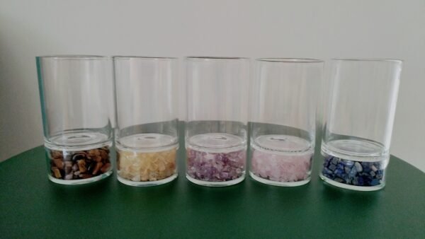 Vasos con Cristales.