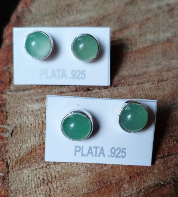 Aretes de Ágata