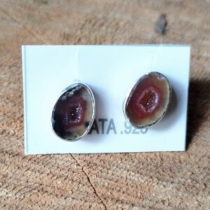 Aretes de Geoda de Cuarzo